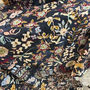 Anthropologie Lacey Organic Cotton Shower Curtain